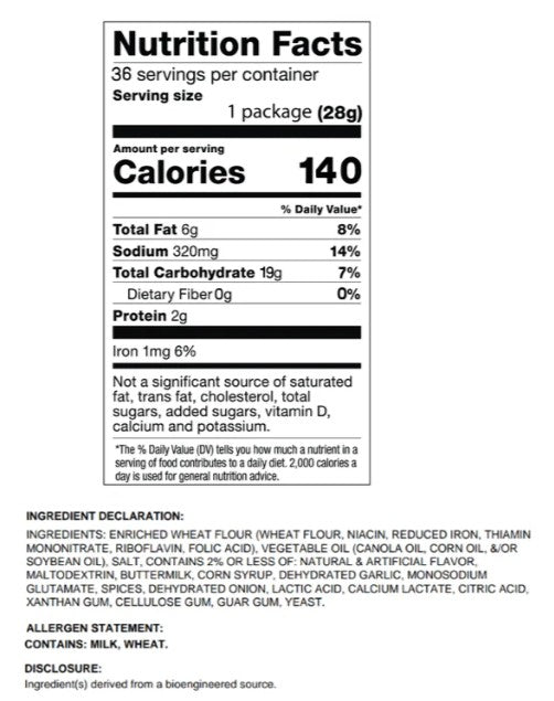 Dot's Homestyle Pretzels Original 1oz