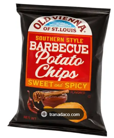 Old Vienna Sweet and Spicy BBQ chips 1oz