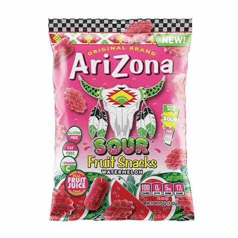 Arizona Sour Watermelon Fruit Snacks