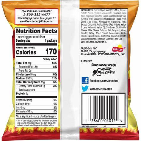 Cheetos Flaming Hot