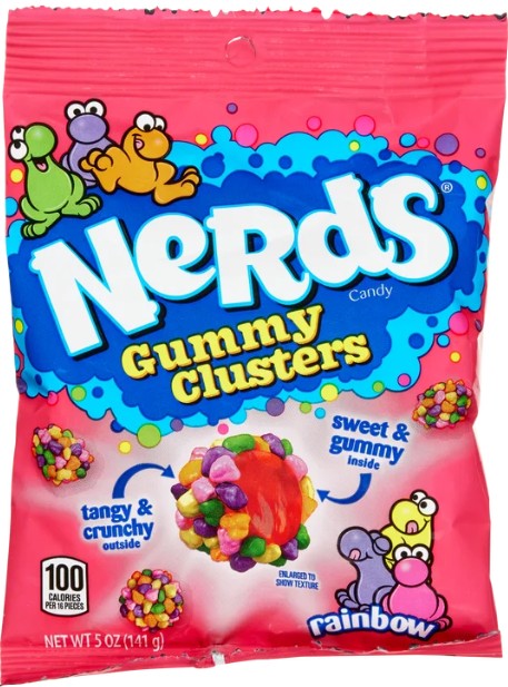 Nerds Gummy Clusters Rainbow 5oz