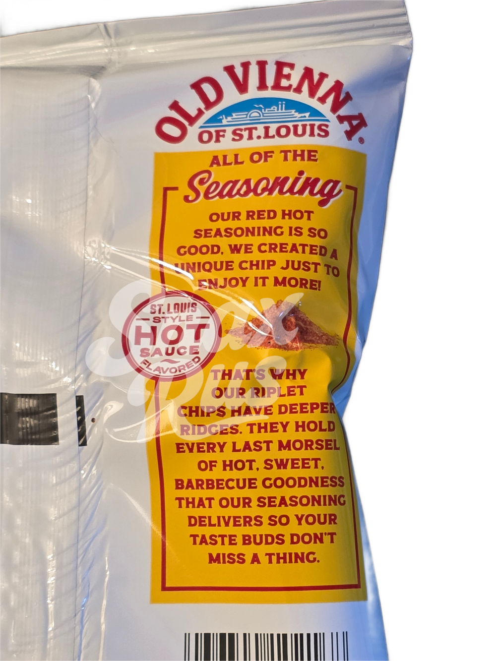 Old Vienna Red Hot Riplets, Hot BBQ Flavored 1oz