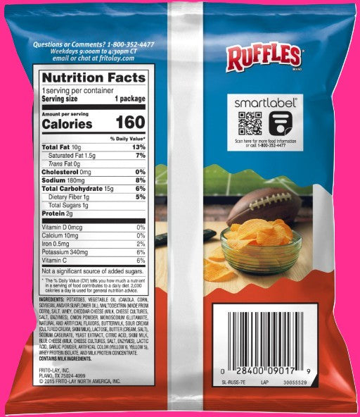 Ruffles Cheddar & Sour Cream