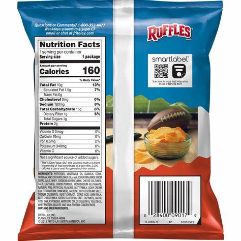 Ruffles Cheddar & Sour Cream