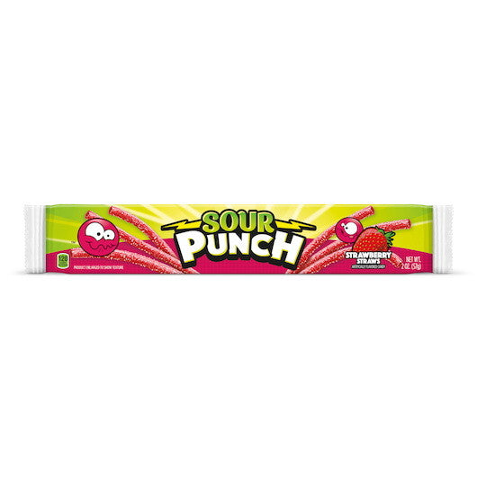 Strawberry Sour Punch Straws