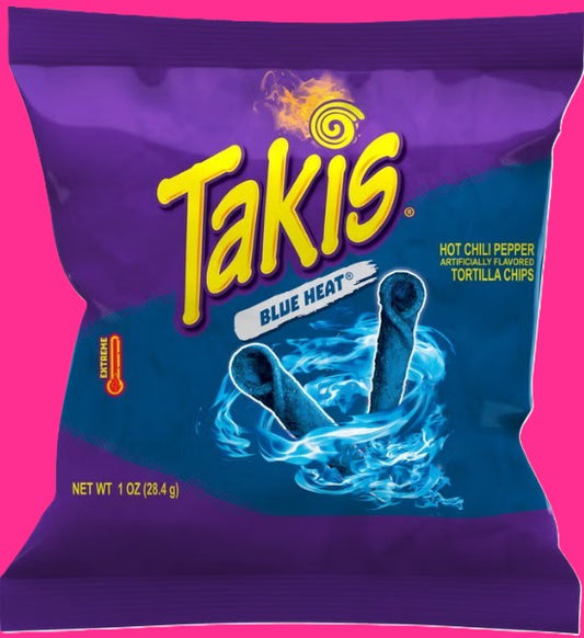 Takis Blue Heat