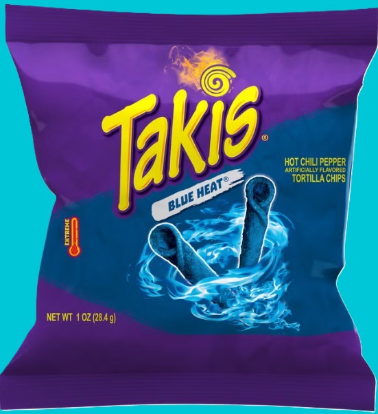 Takis Blue Heat